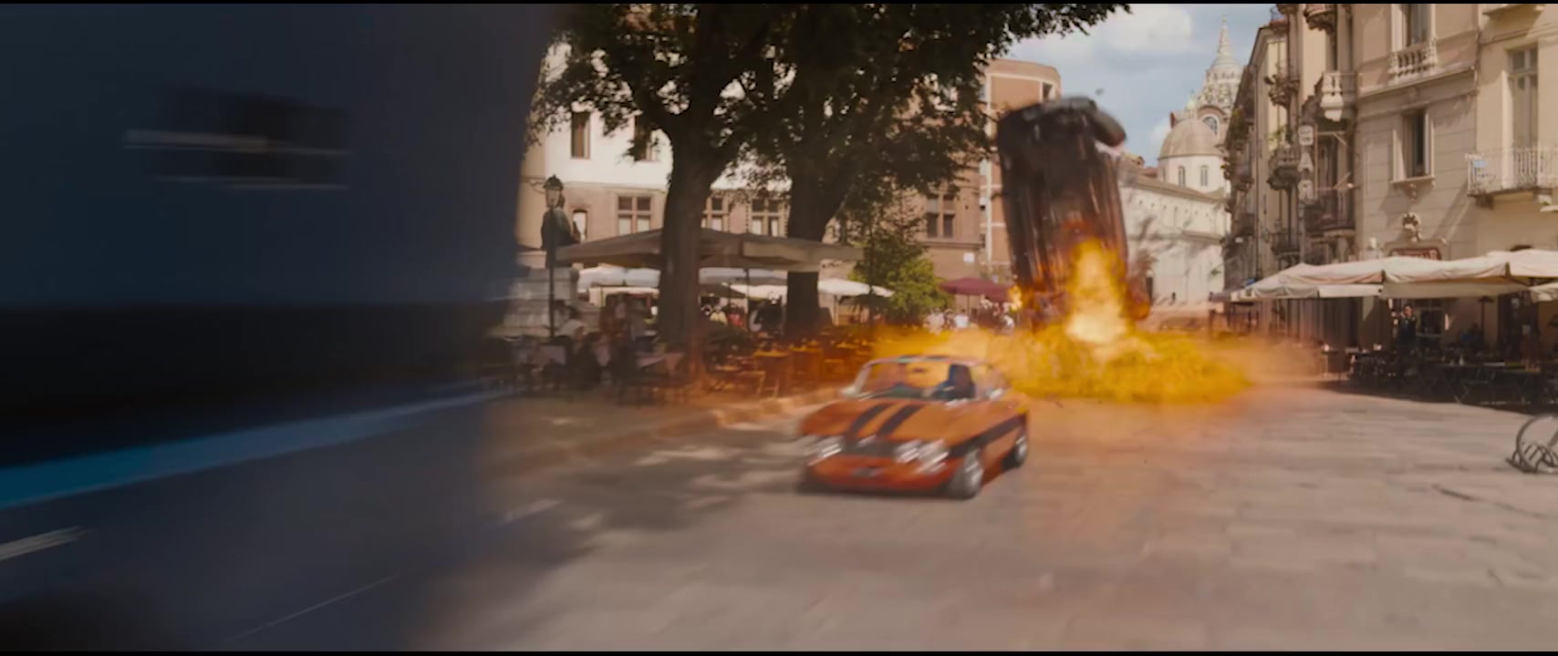 Fast X action on the streets of Rome